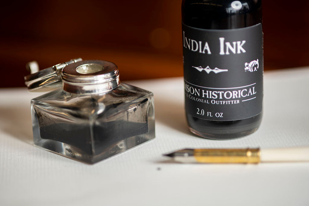 Square Inkwell - Samson Historical