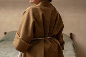 Backside of 18th Century Bedgown from Samson Historical