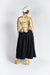 18th Century Women's Jacket from Samson Historical - Gold Silk Fanfare