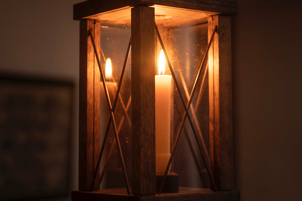 18th Century Wooden Lantern from Samson Historical