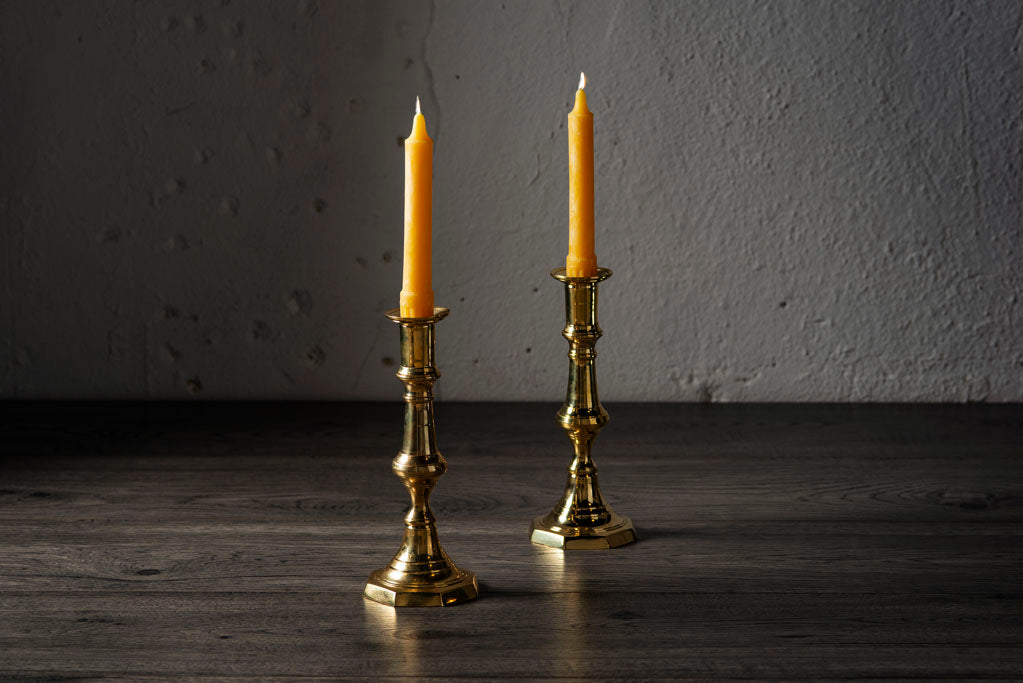 18th Century Pure Beeswax Candles from Samson Historical