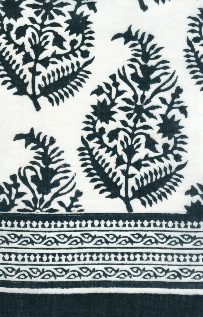 Black Fern Cravat from Samson Historical