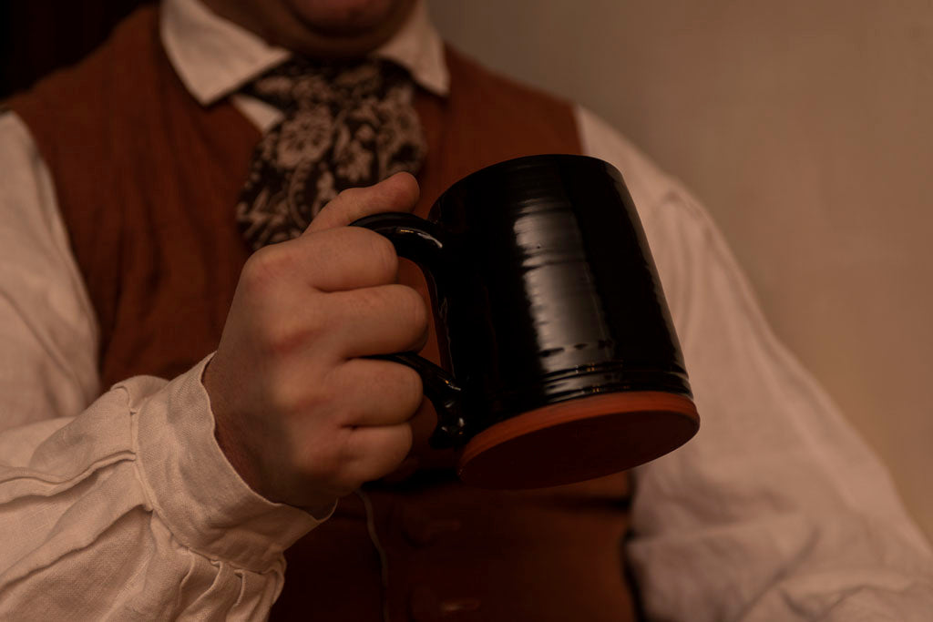 Colonial American Redware Mug