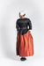 18th Century Women's Jacket from Samson Historical - Black Silk Perky