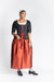 18th Century Women's Jacket from Samson Historical - Black Silk Perky