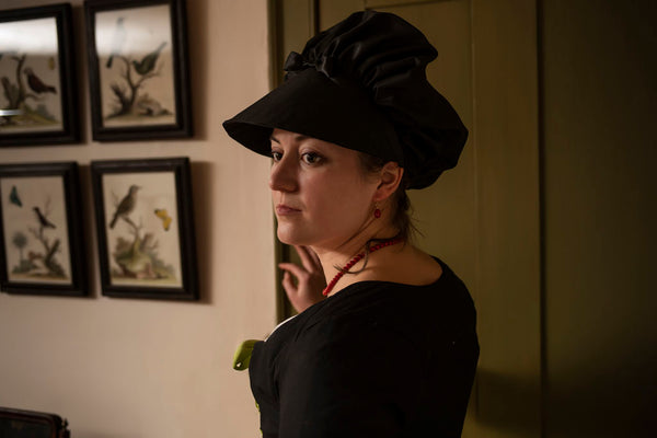 Black-Silk-Market-Bonnet-
