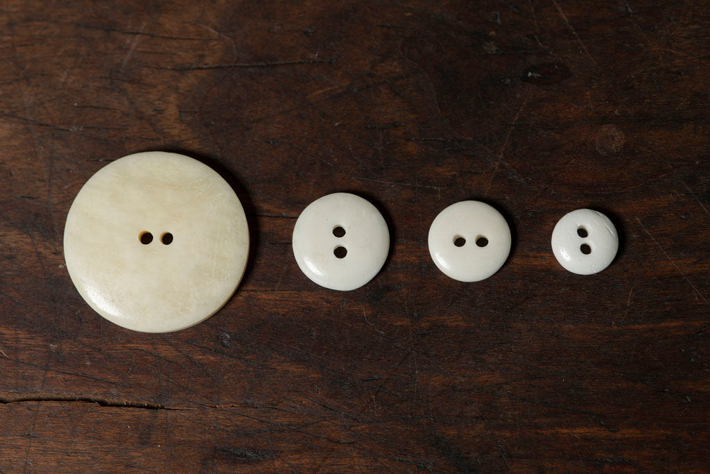 Authentic Bone Buttons - 18th Century Reproduction from Samson Historical