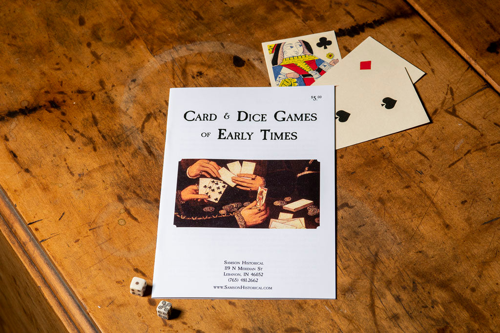 Card &amp; Dice Games of Early Times - Book from Samson Historical