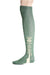 Green and Yellow Clocked Stockings from Samson Historical