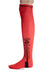 18th Century Clocked Stockings in Red and Black from Samson Historical