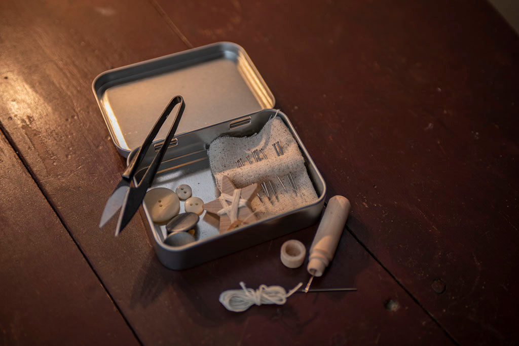 Early American Sewing Kit from Samson Historical