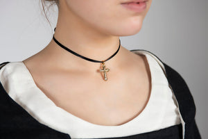 18th Century Cross Necklace from Samson Historical