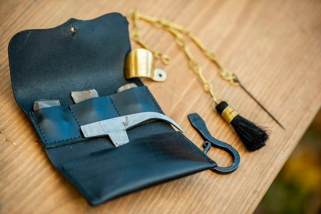 Flint Wallet for Black Powder Shooting Accessories