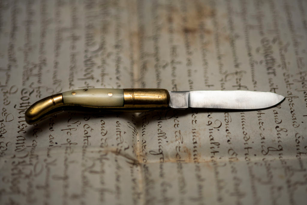 18th Century Gentleman's Bone Pocket Knife