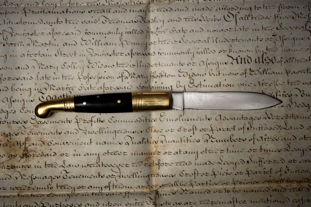 Gentlemen's Pocket Knife - Horn - Samson Historical