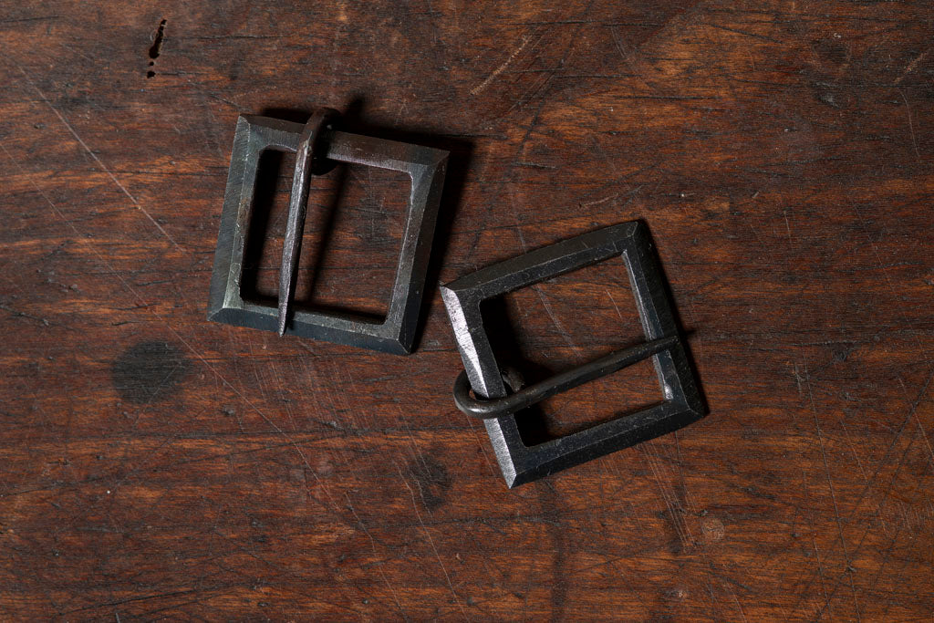 Hand Forged Buckles 18th Century Reproduction from Samson Historical