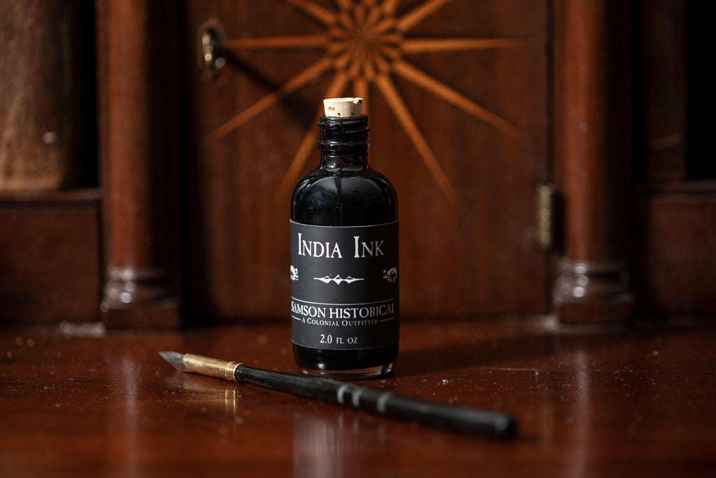 India Ink for Calligraphy and Early American Writing