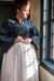 Linen Half Apron worn by Colonial American woman