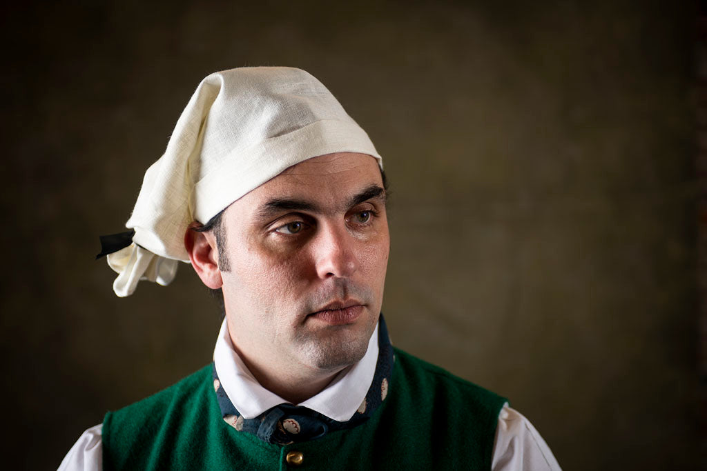 1700s Cap Pattern Men's Hats - 18th Century - Samson Historical