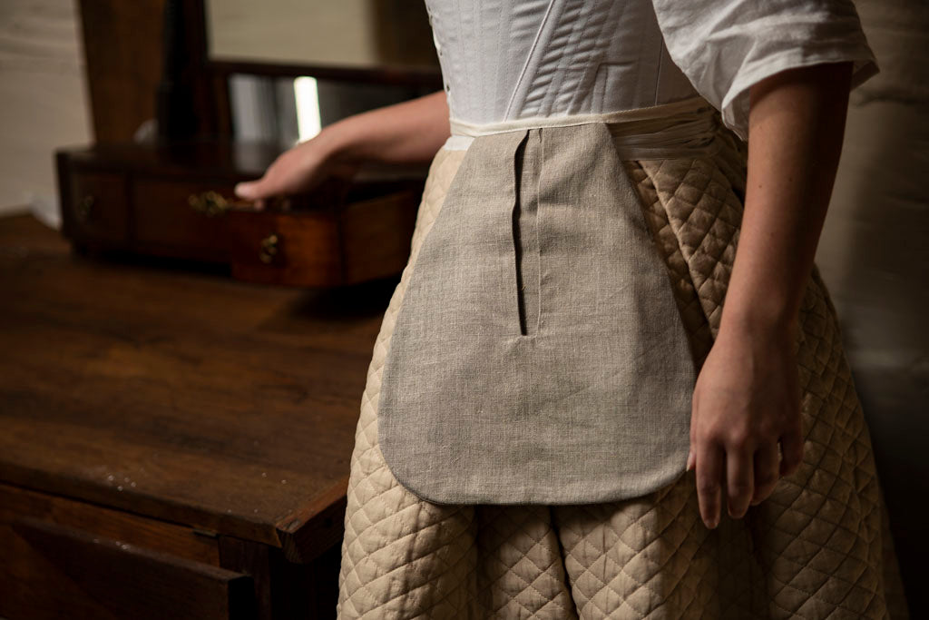 18th Century Pocket from Samson Historical - Natural Linen