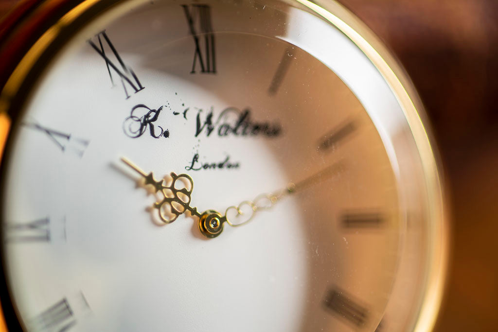 Detail view of Plain Pocket Clock from Samson Historical