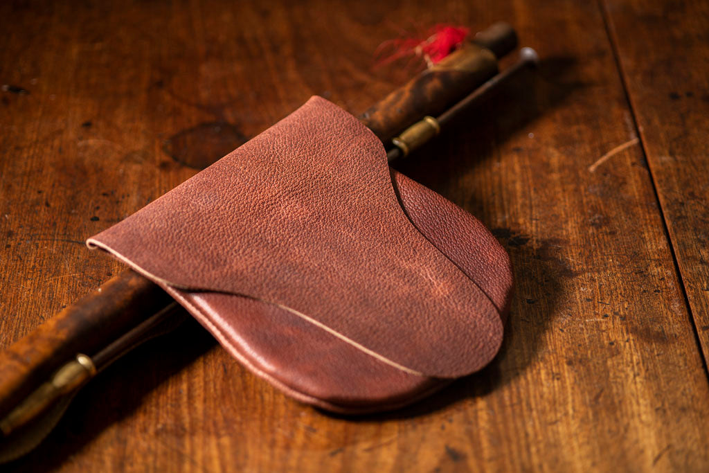 Revolutionary War Era Leather Side Pouch