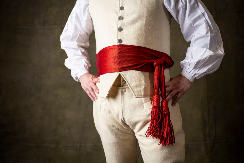 18th Century Revolutionary War Officers Sash for Reenacting