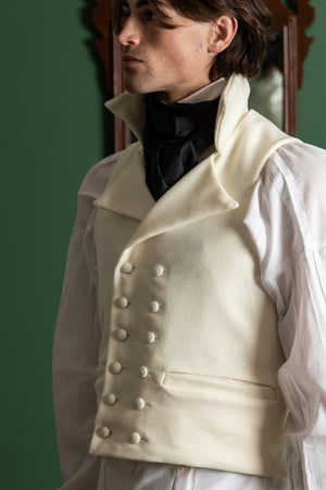 Regency Wool Waistcoat | Double Breasted