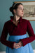 Wool Ruffled Collar Spencer | Regency