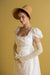 High Crown Straw Bonnet | Regency