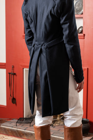 Wool Double Breasted Tailcoat | Regency
