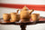 Stoneware Teapot and Cups
