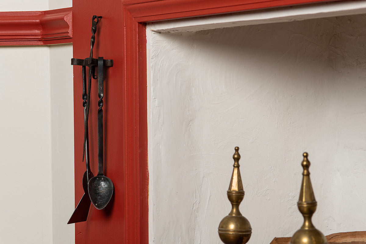 Cuillère de cuisson courte en fer