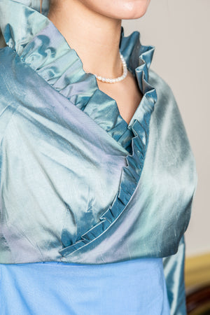Silk Ruffled Spencer | Regency