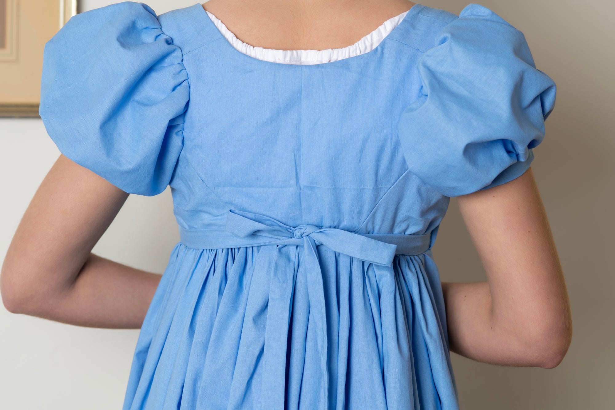 Light Blue Short Sleeve | Regency Gown
