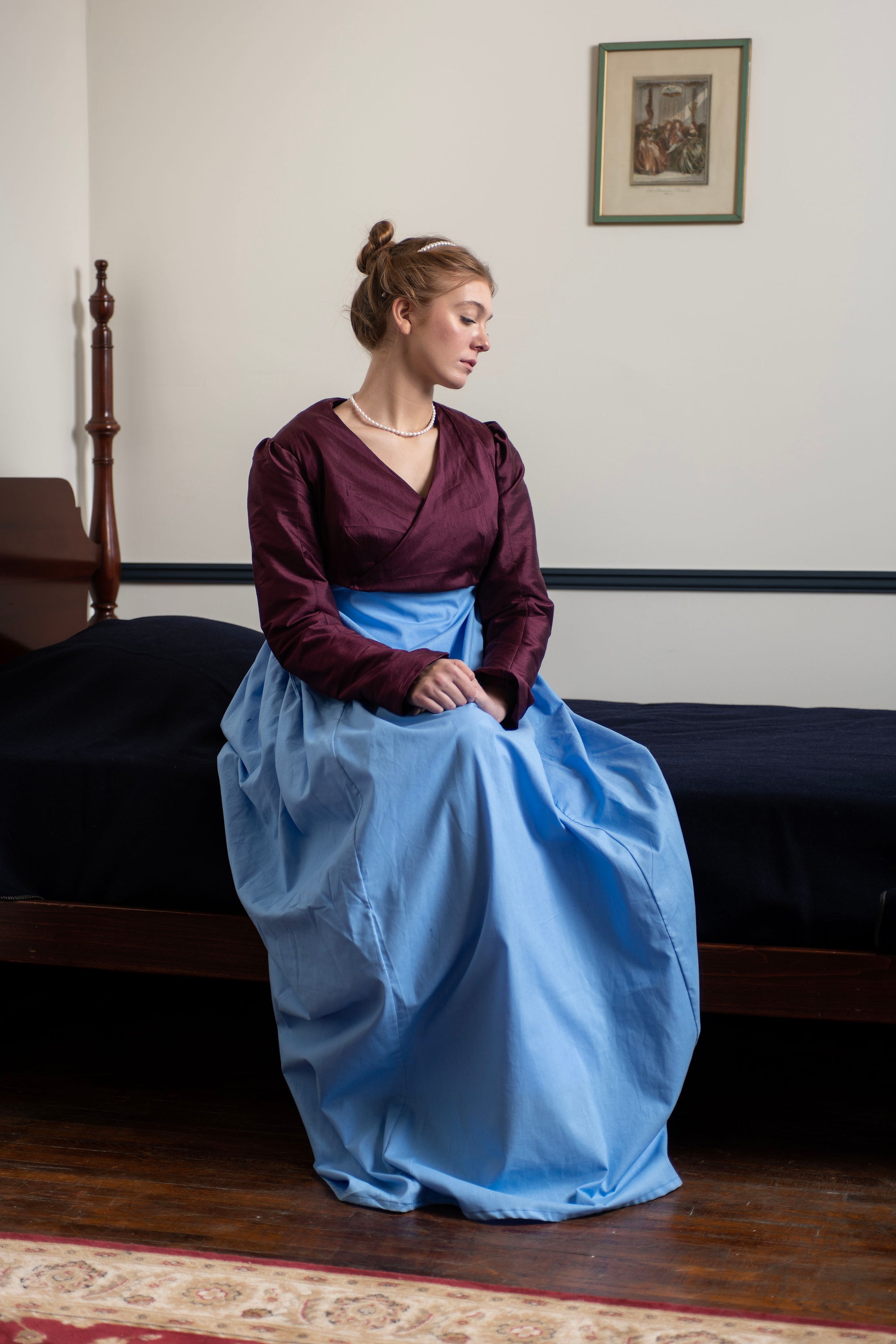 Silk Collarless Spencer | Regency