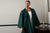 Wool Bedgown - Hunter Green