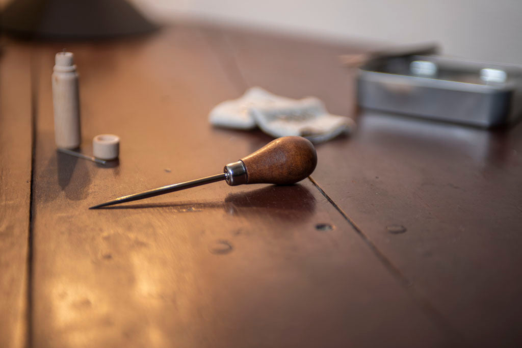 Locate Holes More Accurately with a Scratch Awl 