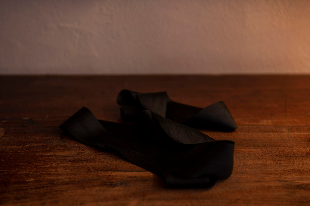 Black Silk Ribbon