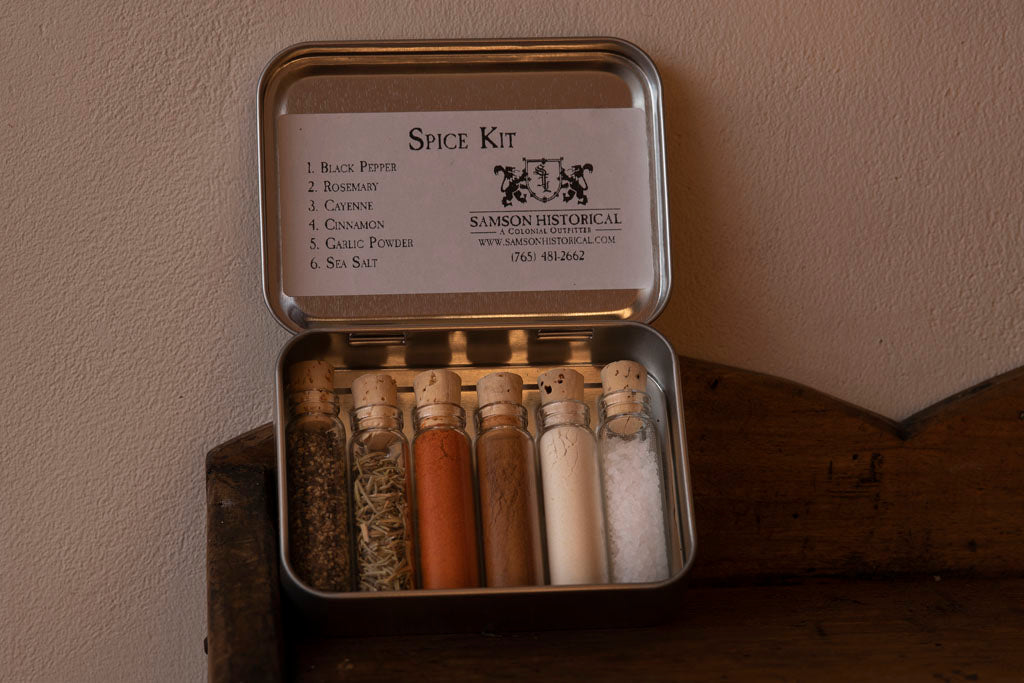 Samson Dowder Kit d'épices de voyage - Samson Historical
