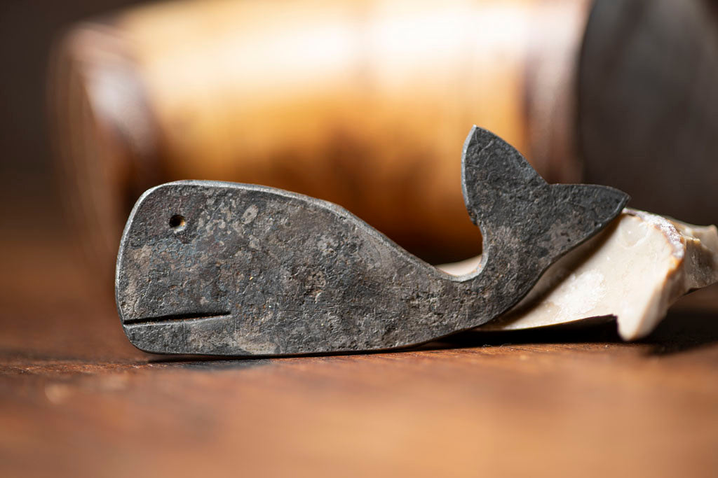 Whale Shaped Steel Striker for Fire Starting