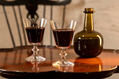 18th century drinking glasses book Wine Glass