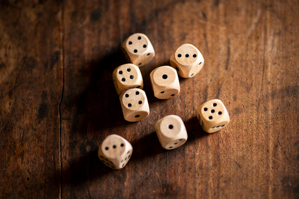 Wooden Dice - Samson Historical