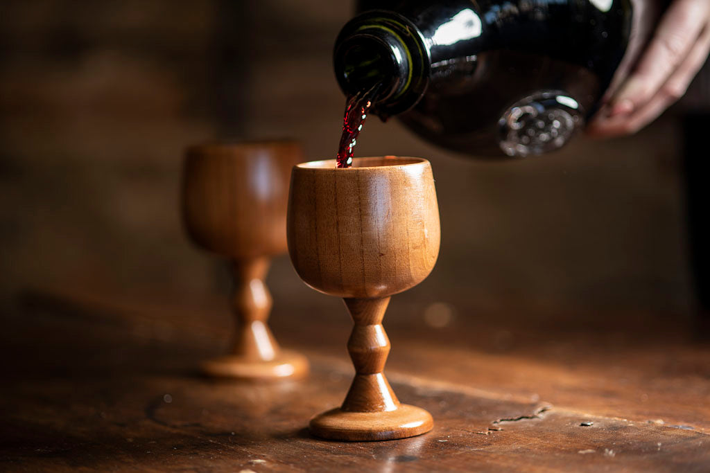 Wooden Wine Chalice from Samson Historical