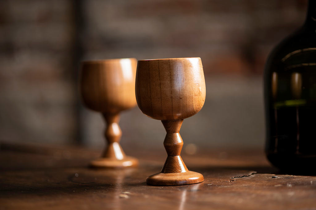 Wooden Wine Chalice - Samson Historical