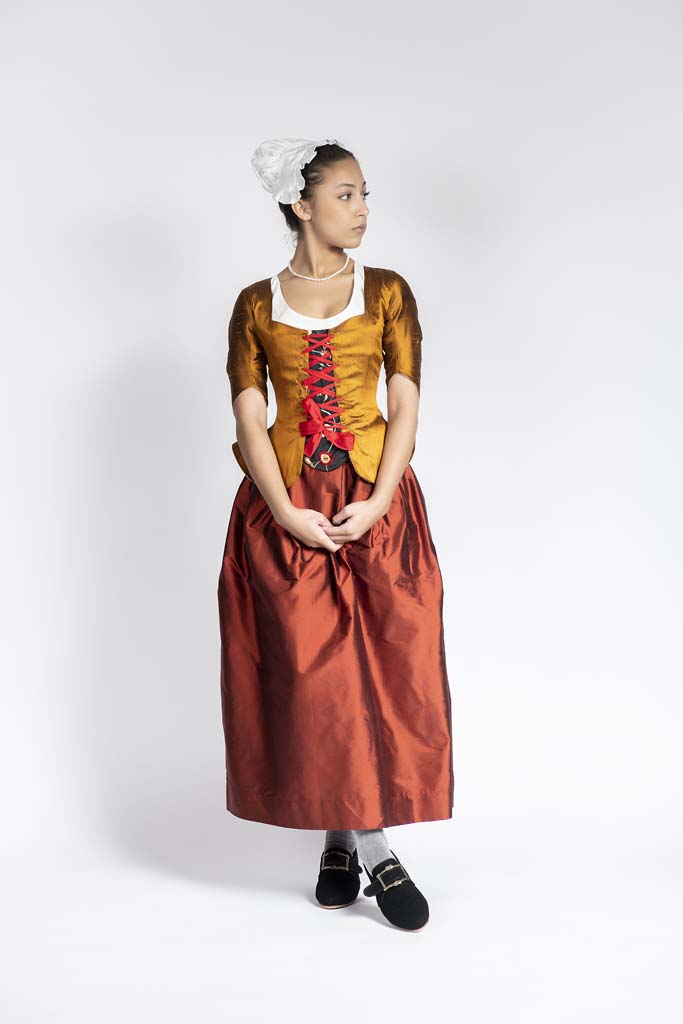 Veste en soie cuivrée | Fanfare