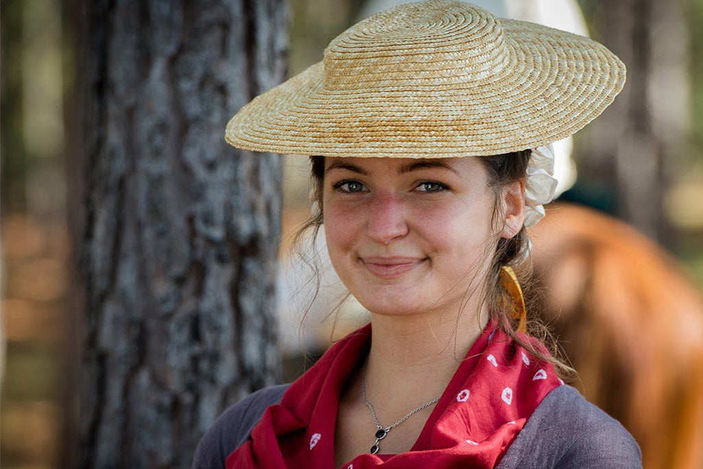 Colonial American Straw Hat