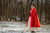 Red Cloak for Colonial American Reenacting