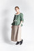 18th Century Women's Jacket from Samson Historical - Green Linen Fetching