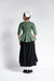 18th Century Women's Jacket from Samson Historical - Green Linen Provincial